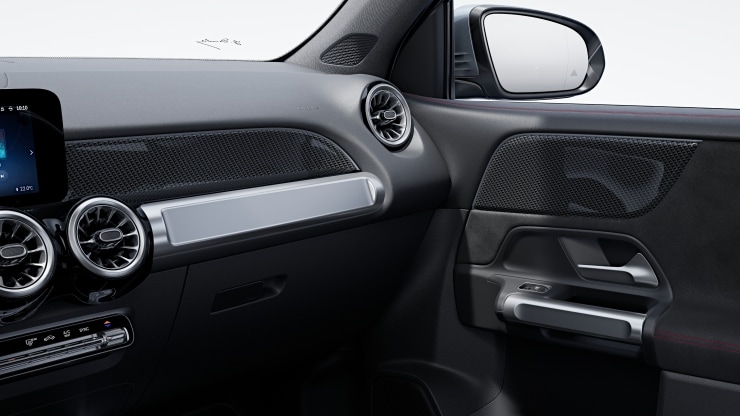 Zierelemente Carbonstruktur 2