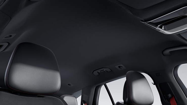 Innenhimmel Stoff schwarz 1