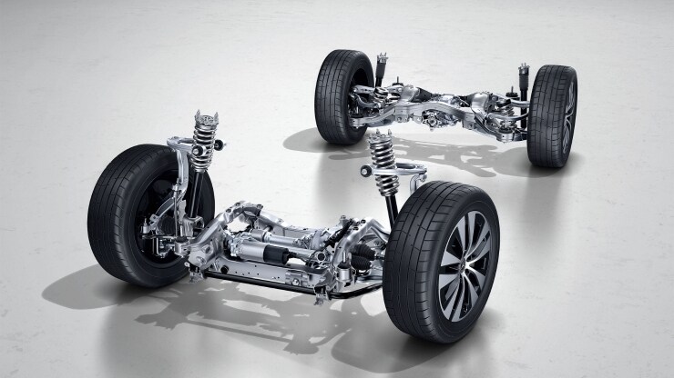 Fahrwerk mit Stahlfederung Bild 1