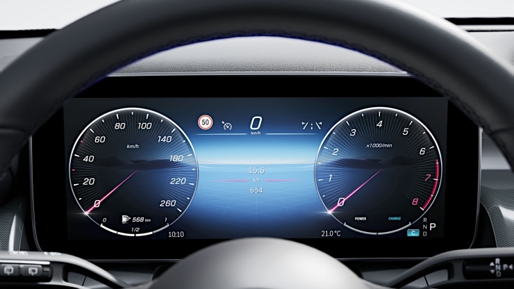 Fahrerdisplay Bild 1