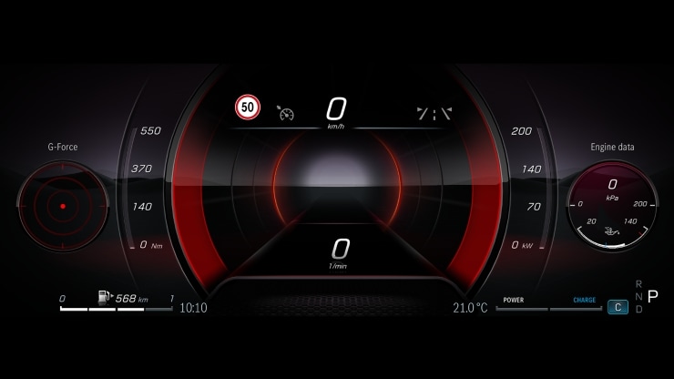 Fahrerdisplay Bild 1