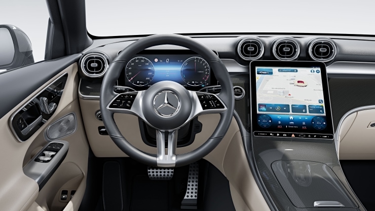 Multifunktions-Sportlenkrad in Leder 2