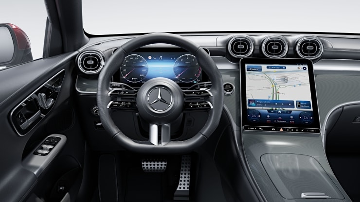 Multifunktions-Sportlenkrad in Leder Nappa 1