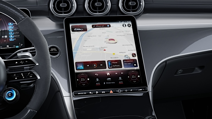 Digitales Extra&colon; MBUX Navigation Premium 4