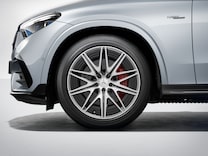Mercedes-AMG GLC Coupe red-painted brake callipers