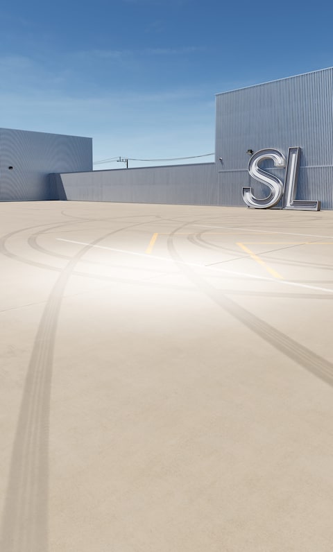 Brand specific stage background