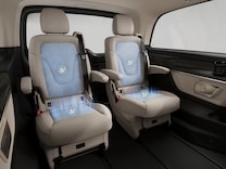 EQV Klimatizácia sedadiel vzadu, 2. rad sedadiel