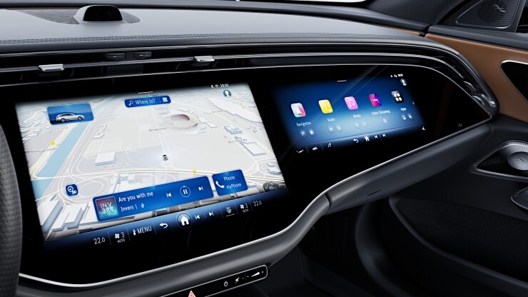 MBUX Superscreen Bild 1