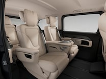 EQV Luxus-Sitz in 1. Reihe im Fond links