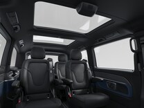 EQV Elekt. glastaklucka tilt-/skjutbar, fast panorama