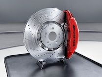 Mercedes-AMG GLE red-painted brake callipers