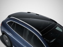 EQE SUV Roof rails, electropolished aluminium