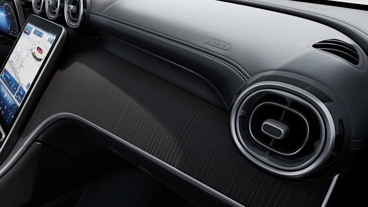 Instrumententafel und Bordkanten in Ledernachbildung ARTICO in Nappaoptik 1