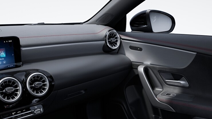 Zierelemente Aluminium mit L&auml;ngsschliff hell 2