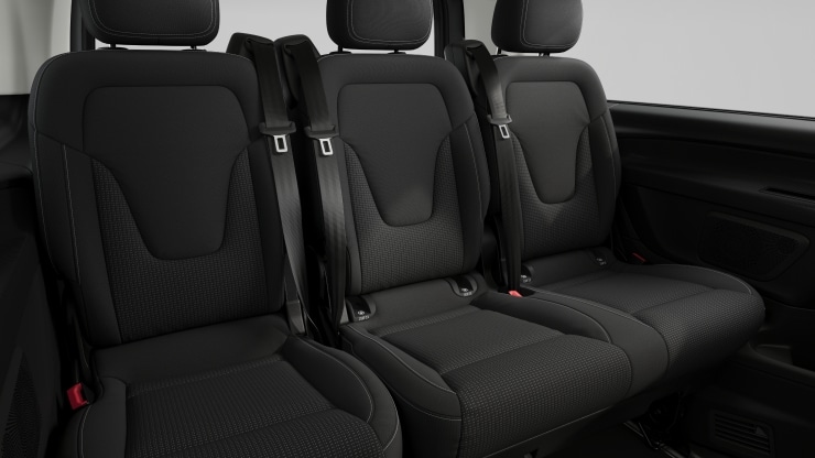 3er-Sitzbank Komfort 2&period;Reihe&comma; &auml;u&szlig;erer Sitz klappb&period; Bild 1