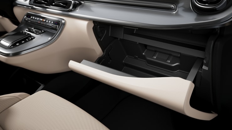 abschlie&szlig;bares Handschuhfach Bild 1