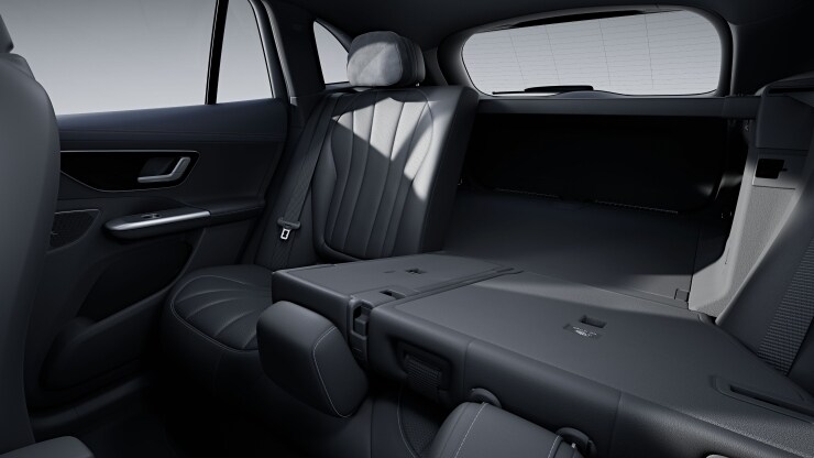 Sitzlehnen im Fond klappbar 2