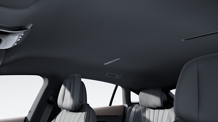 Innenhimmel Stoff schwarz 1