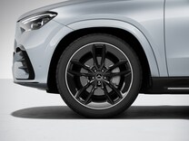 GLE Braking system with larger brake disks on the front axle