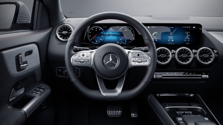 Volant sport multifonctions en cuir Nappa Image 1