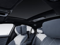 S-Class MICROCUT microfibre roof liner in black