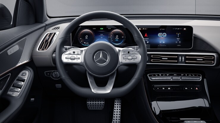 Multifunktions-Sportlenkrad in Leder Nappa Bild 1