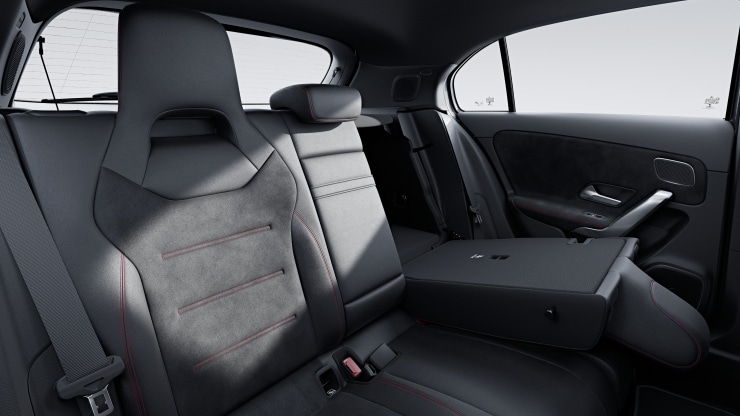 Sitzlehnen im Fond klappbar Bild 1