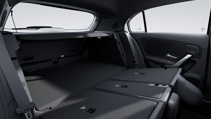 Sitzlehnen im Fond klappbar 3