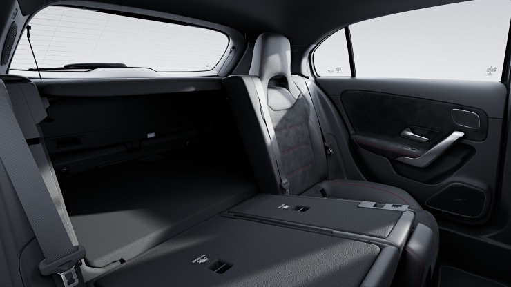 Sitzlehnen im Fond klappbar 2