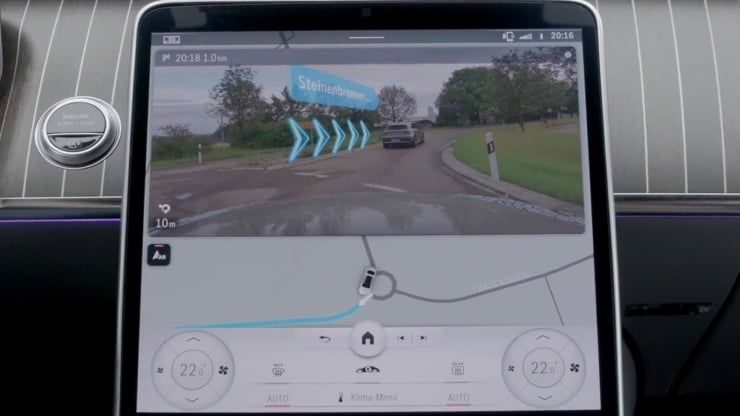 Digitales Extra&colon; MBUX Augmented Reality f&uuml;r Navigation 1