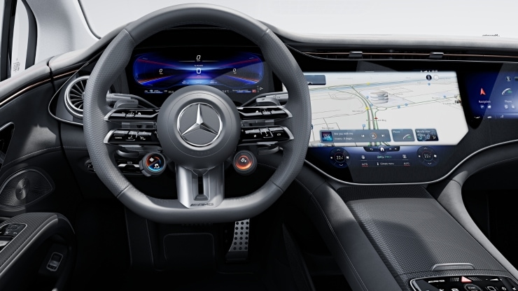 AMG Performance Lenkrad in Leder Nappa 1