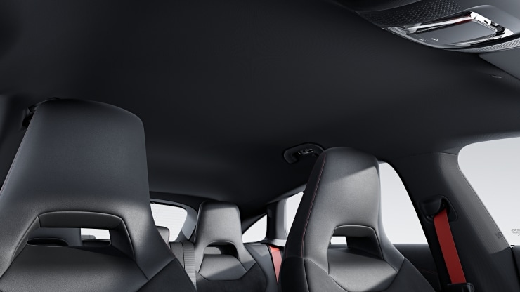 Innenhimmel Stoff schwarz 1