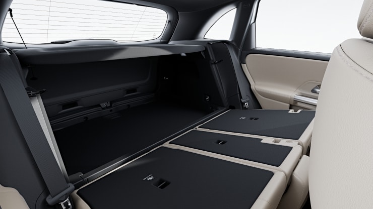 Sitzlehnen im Fond klappbar 3