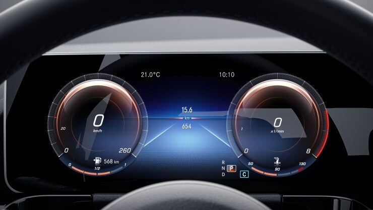 Volldigitales Instrumenten-Display 2