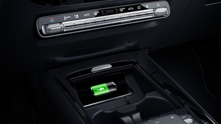 Kabelloses Ladesystem f&uuml;r mobile Endger&auml;te vorn Bild 1