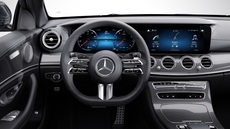 Multifunktions-Sportlenkrad in Leder Nappa Bild 1