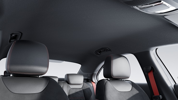 Innenhimmel Stoff schwarz 1