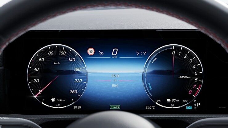 Volldigitales Instrumenten-Display Bild 1