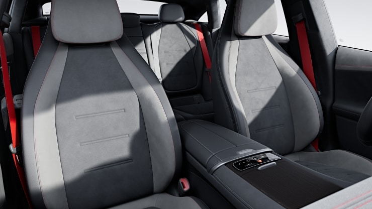 Sicherheitsgurte in Rot 1