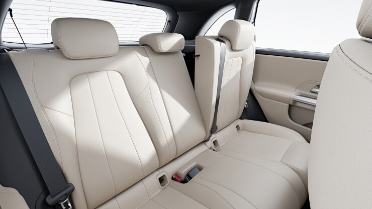 Sitzlehnen im Fond klappbar 4