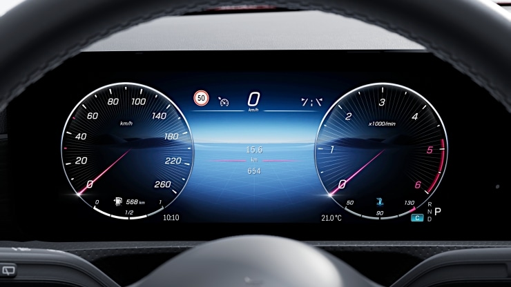 Volldigitales Instrumenten-Display 1