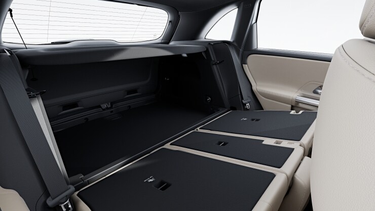 Sitzlehnen im Fond klappbar 3