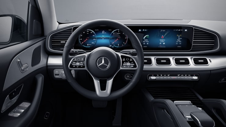 Multifunktions-Sportlenkrad in Leder Nappa 2