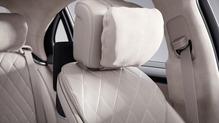 EASY ADJUST Komfortkopfstütze für Fahrer und Beifahrer, auf Beifahrerseite abklappbar 1