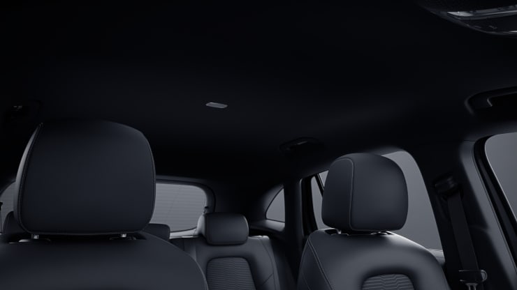 Innenhimmel Stoff schwarz 1