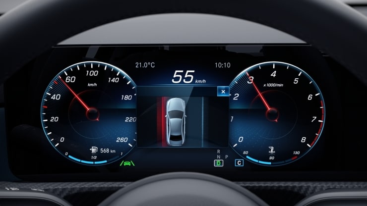 Avertisseur de franchissement de ligne actif 2