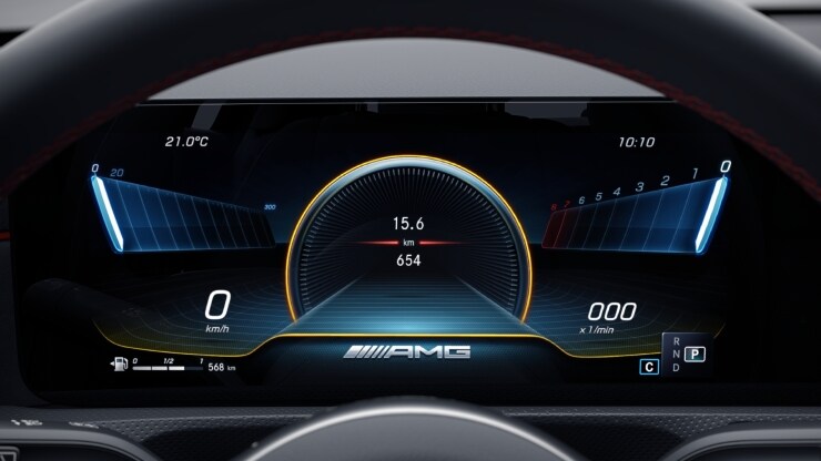 Volldigitales Instrumenten-Display 4