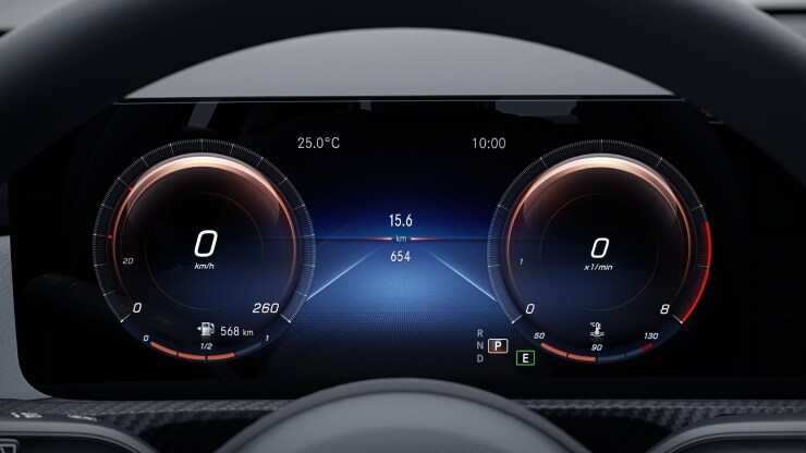 Volldigitales Instrumenten-Display 3