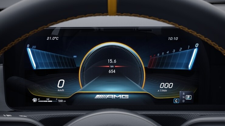 Volldigitales Instrumenten-Display 6