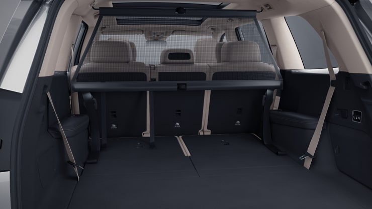 Trennnetz zur Gep&auml;ckraumabtrennung und Insassenschutz Bild 1